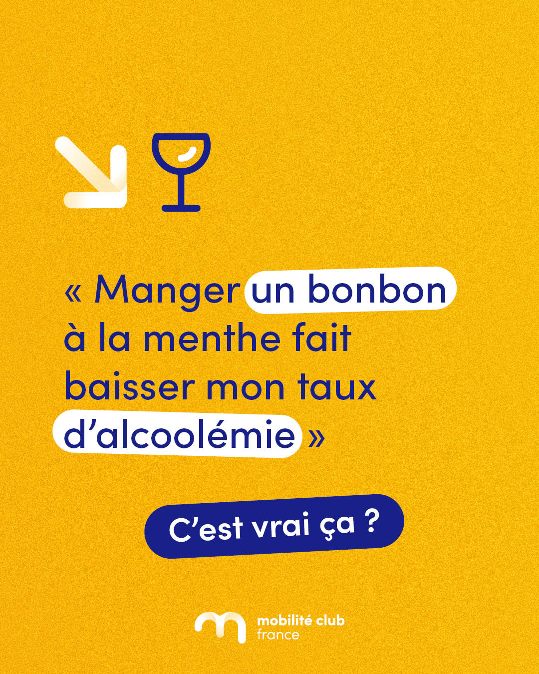 MCF Post LeSaviezVous bonbon alcool