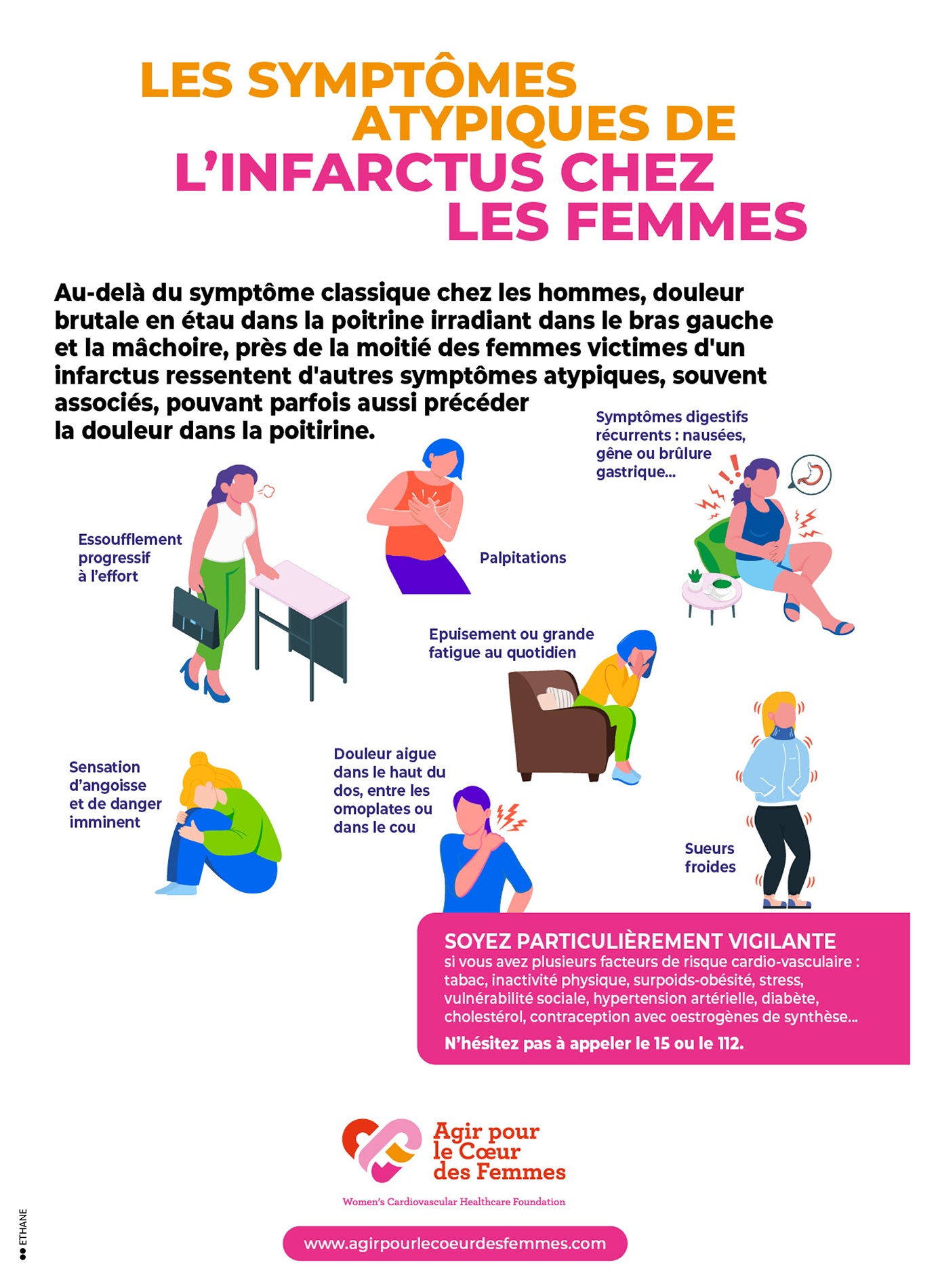 Symptômes infarctus femmes web