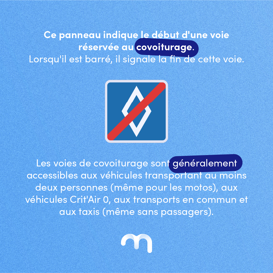 Tu connais ce panneau covoiturage Mobilité Club France 2