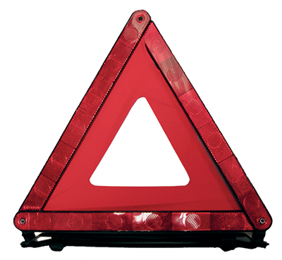 Triangle de signalisation voiture vehicule repliable - Équipement auto