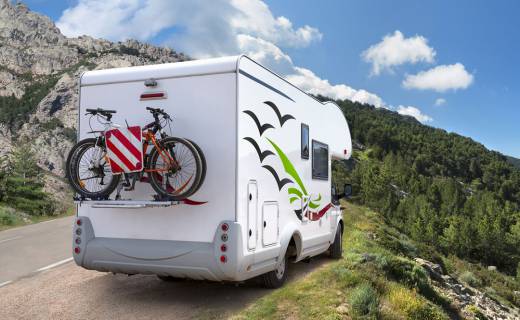 Camping car velo