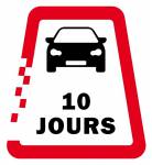 Vignette numérique autrichienne auto 10 jours 2025